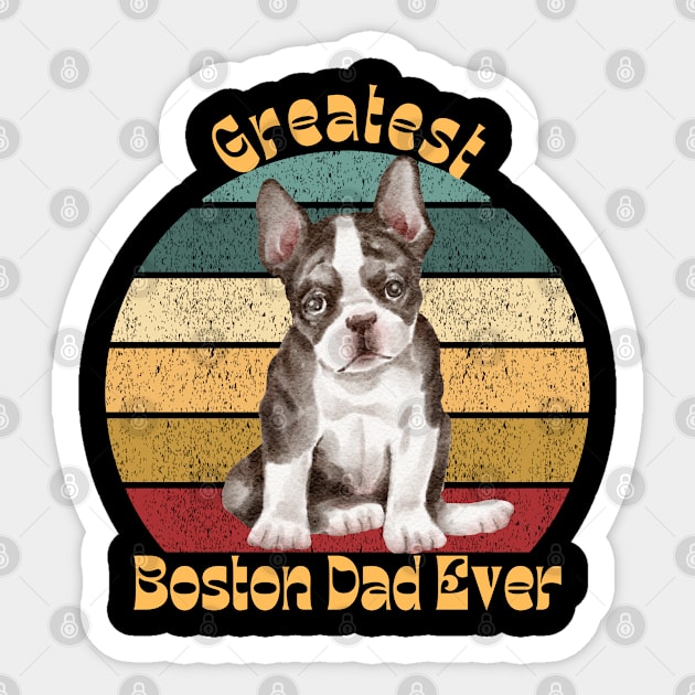 Greatest Boston Dad Sticker by TrapperWeasel